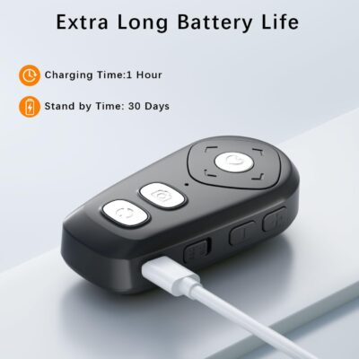 Ultimate Wireless Zoom Shutter Remote: Capture Every Moment Effortlessly for TikTok and More! - 이미지 2