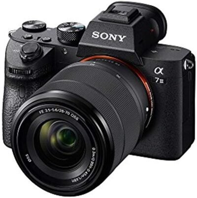 Unleash Your Creativity with the Sony a7 III: Full-Frame Mirrorless Marvel with 28-70mm Lens and 3-Inch LCD in Sleek Black
