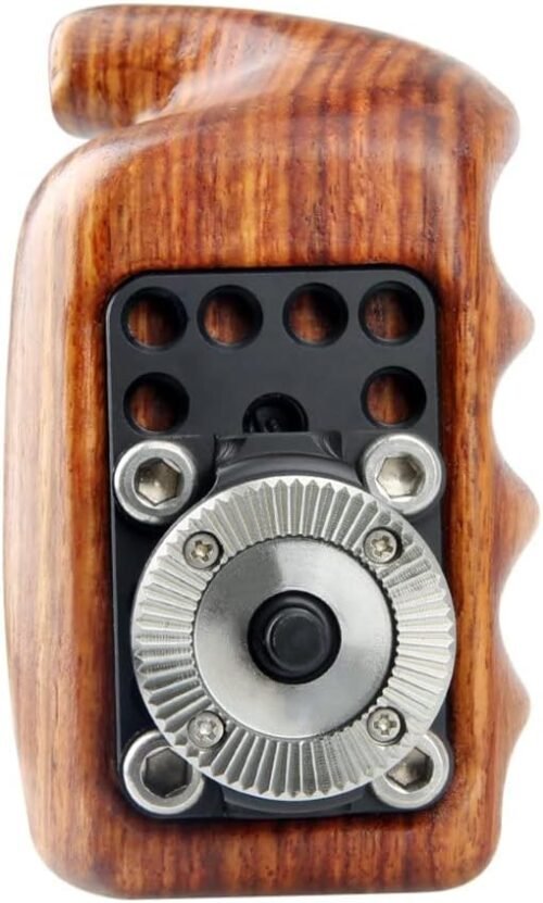 "Enhance Your Filmmaking: NICEYRIG Left-Sided Wooden Handle Grip for Nikon, Sony, and Canon Cameras" - 이미지 2