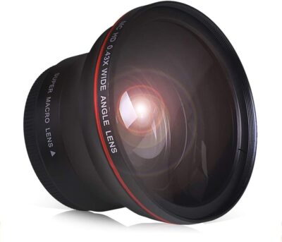 Unlock Creativity: 52MM 0.43x HD Wide Angle & Macro Lens for Nikon DSLR Enthusiasts