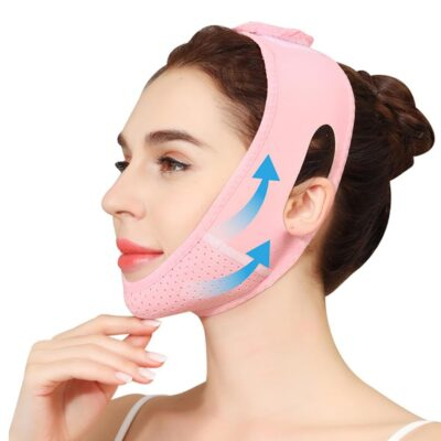 Dreamy V-Line Beauty: Reusable Chin Strap for Effortless Jawline Contouring