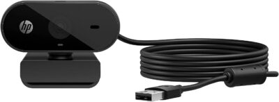 Elevate Your Streaming: HP 320 FHD Webcam with Mic, Privacy Cover, and Wide-Angle Magic!