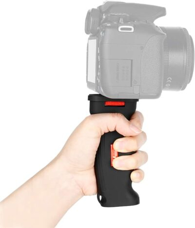 Ultimate Handheld Stabilizer: Versatile 1/4" Screw Grip for Smartphone, Action Cam & DSLR Vlogging!