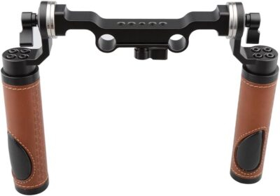 "Elevate Your Filmmaking: CAMVATE Premium Leather Handgrips for 15mm Rod Rigs" - 이미지 5