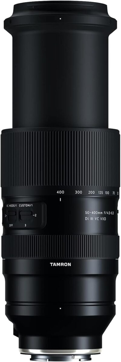 Tamron 50-400mm f/4.5-6.3 Di III VC VXD Lens for Sony Full Frame Mirrorless Cameras Black - 이미지 5