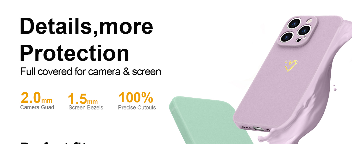 for iPhone 14 Pro Case Cute Heart Pattern Soft Shockproof Slim Protective Silicone Phone Case Cover for Women Girls, Lilac Purple 9 for iPhone 14 Pro Case Cute Heart Pattern Soft Shockproof Slim Protective Silicone Phone Case Cover for Women Girls, Lilac Purple-