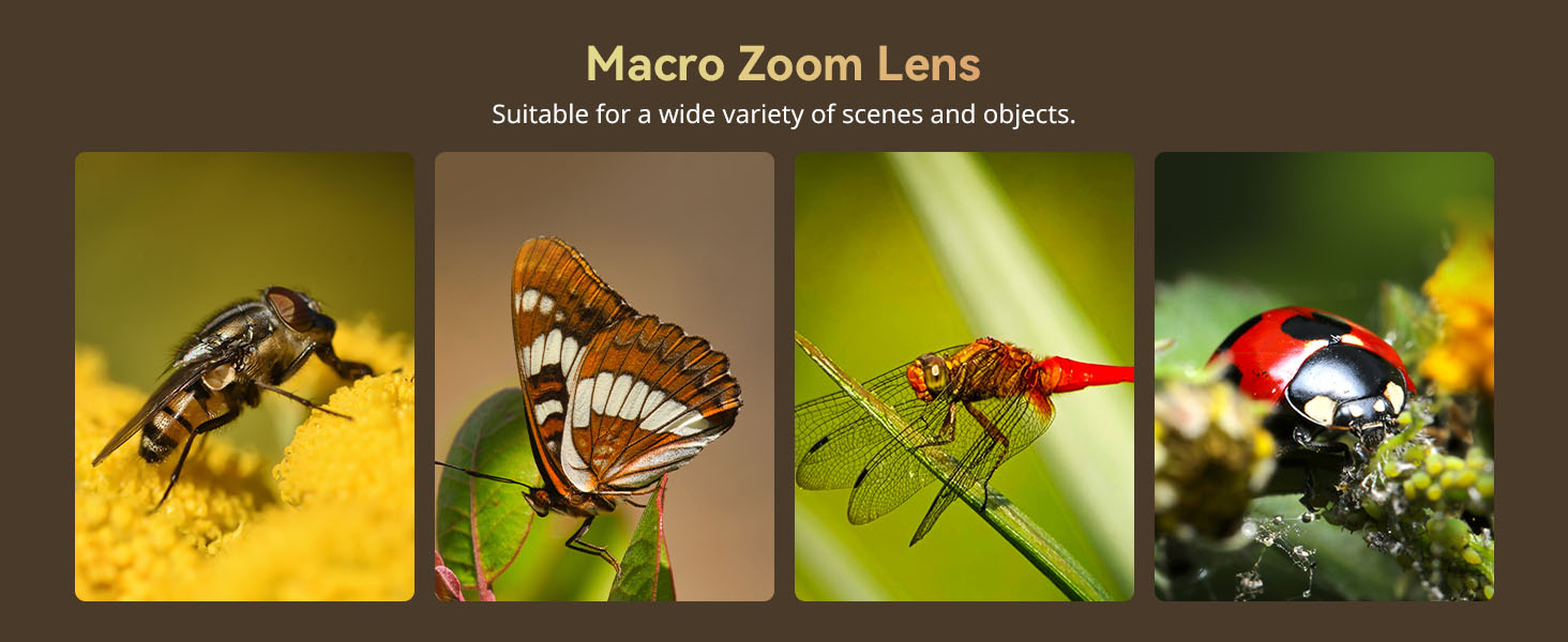 SMALLRIG 75mm HD Master Macro Lens, T-Mount Lens for iPhone, for Samsung, for Huawei, for Xiaomi, Macro Photography Phone Camera Lens Attachment - 4588 16 SMALLRIG 75mm HD Master Macro Lens, T-Mount Lens for iPhone, for Samsung, for Huawei, for Xiaomi, Macro Photography Phone Camera Lens Attachment - 4588-