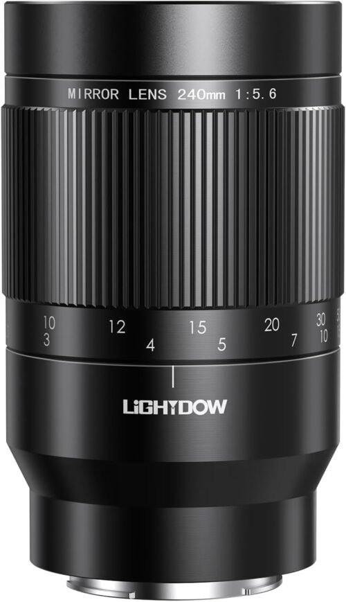 "Create Stunning Distances: Lightdow 240mm F5.6 Telephoto Lens for Canon DSLRs"