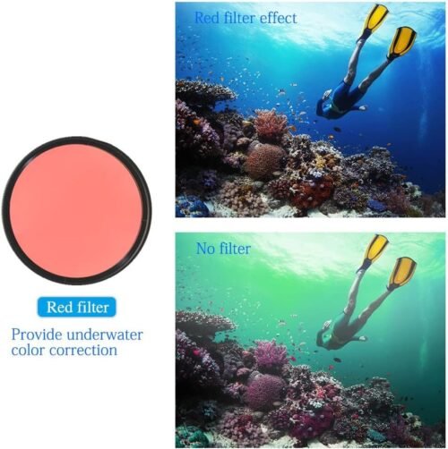 Dive Deeper: Meikon's 40m Waterproof Housing for Sony A6300 with Essential Lenses and Red Filter - 이미지 5