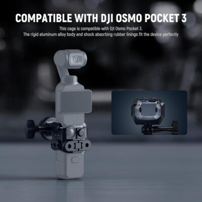 "Ultimate NEEWER Pocket 3 Cage: The All-in-One Aluminum Gimbal Rig for Effortless Video Mastery!" - 이미지 3