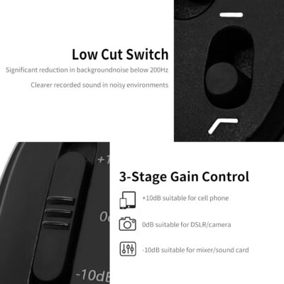 Elevate Your Audio: TAKSTAR SGC-600 Pro Shotgun Microphone for All Your Filming Needs! - 이미지 3