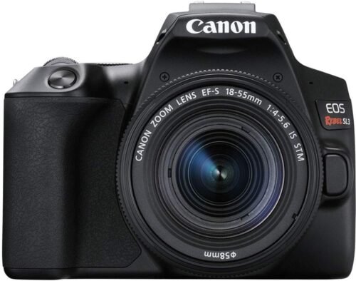 Canon EOS Rebel SL3 Digital SLR Camera with EF-S 18-55mm Lens kit, Built-in Wi-Fi, Dual Pixel CMOS AF and 3.0 Inch Vari-Angle Touch Screen, Black - 이미지 2