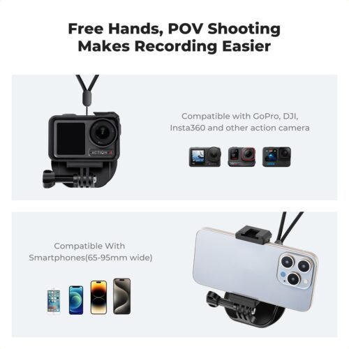 "Unleash Your Adventures with the K&F Concept Magnetic Chest Mount: The Ultimate POV Solution for Your GoPro and DJI Osmo Action Cameras!" - 이미지 5
