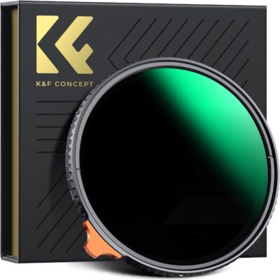 Transform Your Shots: K&F Concept 82mm Variable ND Filter - Master Light Control with Nano-X Series!