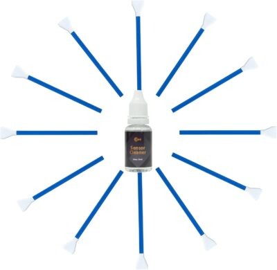 Ultimate Sensor Revive Kit: 12 Swabs & 15ml Solution for DSLR & Mirrorless Cameras by UES
