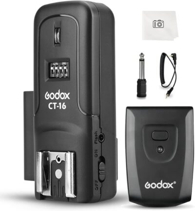 "Unleash Your Creativity: Godox CT-16 Wireless Flash Trigger Kit for Ultimate Photography Control!"