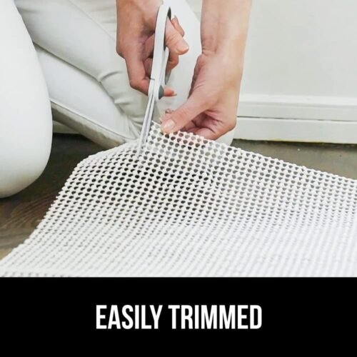 GORILLA GRIP Extra Strong Rug Pad Gripper, Grips Keep Area Rugs Safe and in Place, Thick, Slip and Skid Resistant Pads for Hard Floors Under Carpet Mat Cushion and Hardwood Floor Protection 2x3 FT - 이미지 9