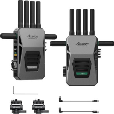 Unleash Cinematic Freedom: ACCSOON CineView Master 4K Tri-Band Wireless Video System