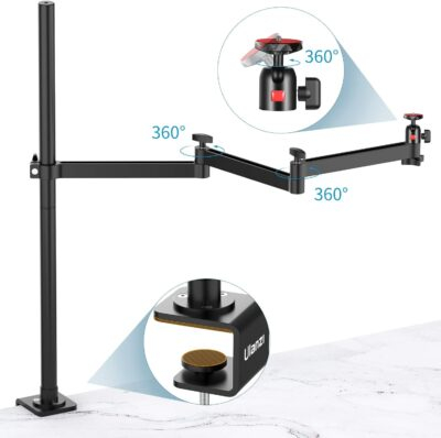 "Versatile ULANZI Overhead Camera Stand: Flexible Articulated Arm with 360° Ball Head for Perfect Shots!" - 이미지 4