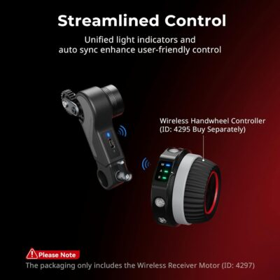Revolutionize Your Filmmaking: SmallRig Lite Wireless Receiver Motor with Precision Control and Lightning-Fast Charging! - 이미지 3