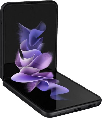 Revamped Samsung Galaxy Z Flip 3 5G: Unlocked Phantom Black Beauty with 128GB Storage!
