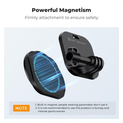 "Unleash Your Adventures with the K&F Concept Magnetic Chest Mount: The Ultimate POV Solution for Your GoPro and DJI Osmo Action Cameras!" - 이미지 4