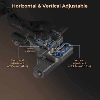 "Versatile Swing-Away Support: Enhance Your Filmmaking with SmallRig's 15mm Dual Rod Clamp" - 이미지 4