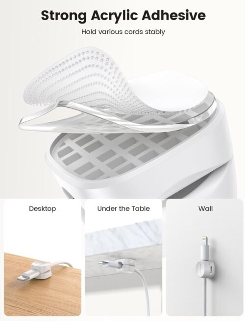 Lamicall’s Whimsical Spring Cord Keeper: Stylish Desk and Car Organizer for Tangle-Free Wires! - 이미지 4