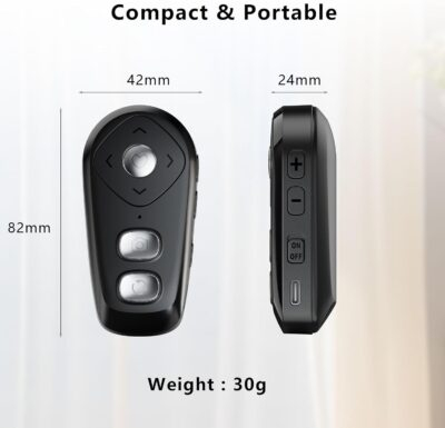 Ultimate Wireless Zoom Shutter Remote: Capture Every Moment Effortlessly for TikTok and More! - 이미지 6
