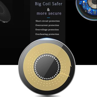 30W Fast Wireless Charger Pad, Wireless Charging Compatible with Samsung Galaxy S22/S22+/S21/S20/S10, Fast Charger Compatible with iPhone 13/14/12/11 Series - 이미지 4