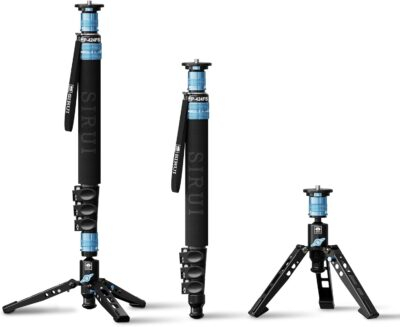 Unleash Your Photography: The Ultimate 63" Carbon Fiber Monopod with Versatile Features & Robust Support!