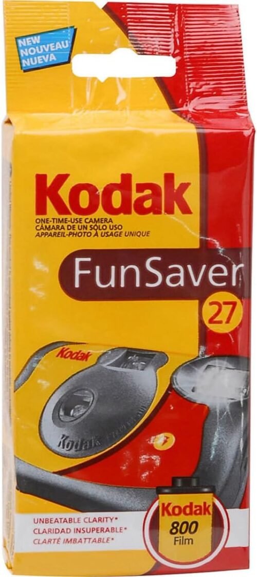 Capture Joy: Kodak Fun Saver 35mm Disposable Camera Bundle – 4 Packs of 27 Memories! - 이미지 2
