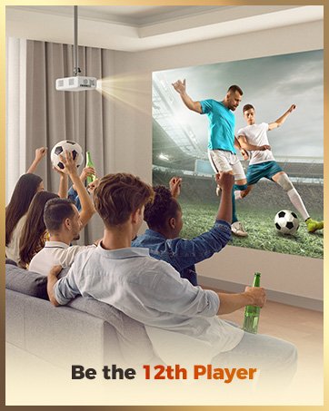 EAZZE D1 Smart Projector with WiFi and Bluetooth, Netflix-Officially-Licensed, Auto Focus & Keystone, DoIby Audio, Zoom, Native 1080P Movie, Portable Outdoor Mini Projector, White 16 EAZZE D1 Smart Projector with WiFi and Bluetooth, Netflix-Officially-Licensed, Auto Focus & Keystone, DoIby Audio, Zoom, Native 1080P Movie, Portable Outdoor Mini Projector, White-