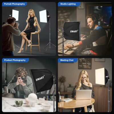 Illuminate Your Creativity: EMART 16" Softbox Lighting Kit for Stunning Studio Photography and Video! - 이미지 7