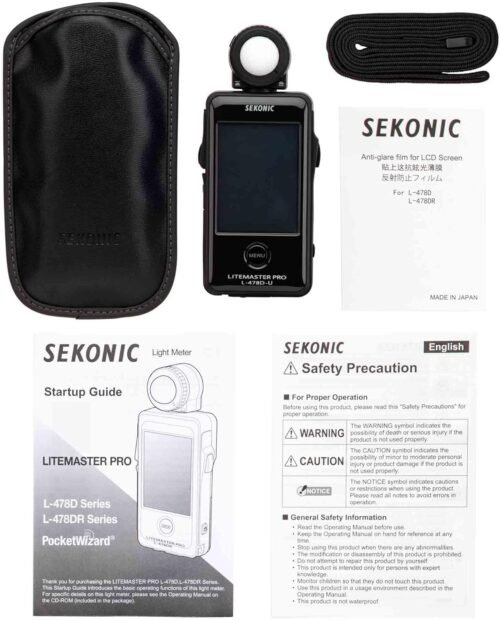 Sekonic LiteMaster Pro L-478D-U Light Meter (401-474) - 이미지 6