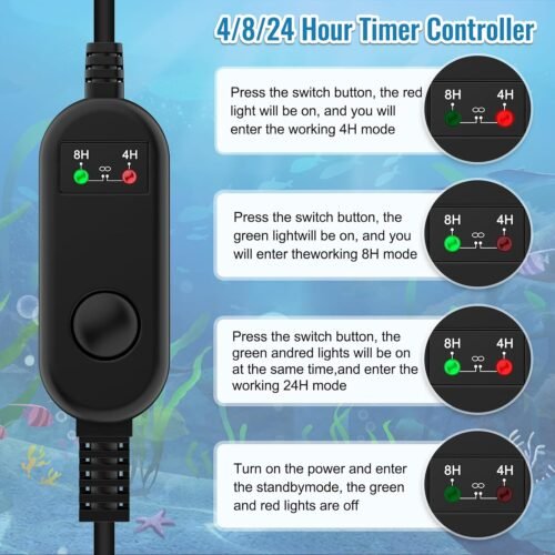 Revolutionize Your Aquarium: 5-in-1 UV Filter & Pump for Crystal Clear Water! - 이미지 4