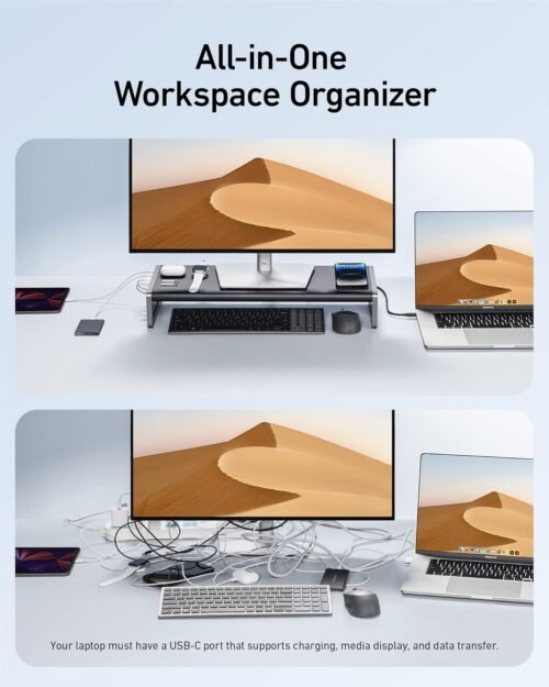 Revolutionize Your Workspace: Anker 675 12-in-1 USB-C Docking Station with Monitored Stand and Lightning-Fast Connectivity! - 이미지 3