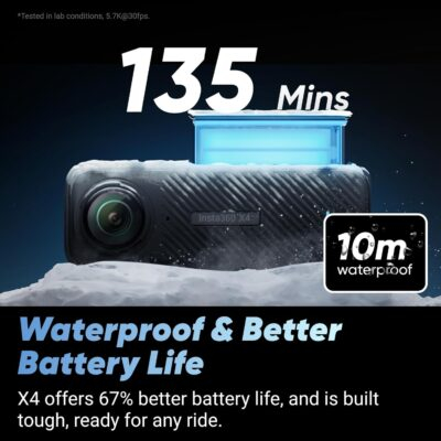 Revolutionize Your Rides: The Ultimate 8K Waterproof 360 Action Camera Bundle for Adventurers! - 이미지 7