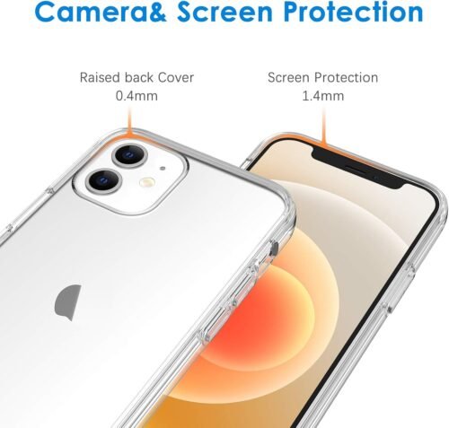"Protective Perfection: JETech's Crystal-Clear Bumper Case for iPhone 12/12 Pro" - 이미지 5