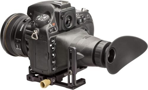 "Illuminate Your Shots: The Hoodman HLVKIT DSLR Sun Shade for Live View Mastery"