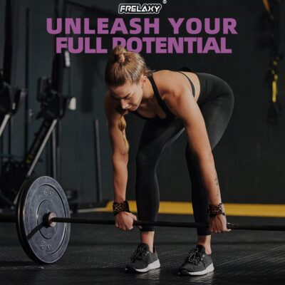 Frelaxy Ultimate Lift Straps: Cushioned Comfort for Serious Weightlifters – Perfect for Deadlifts & Powerlifting! - 이미지 7