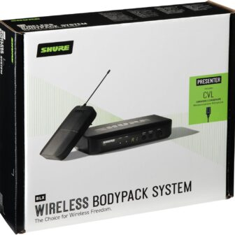 Unleash Your Voice: Shure BLX14/CVL Wireless Microphone System with 300 ft Range and 14-Hour Battery Life! - 이미지 2