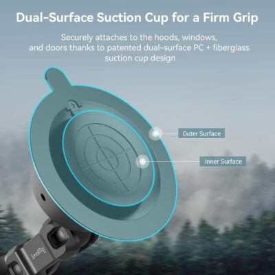 "Ultimate Adventure Mount: Double-Layer Suction Cup for GoPro, DJI, and Insta360 – 360° Flexibility for All Your Epic Moments!" - 이미지 3