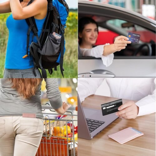 Chic RFID-Blocking Leather Wallet: Your Stylish Minimalist Companion for Women - 이미지 6