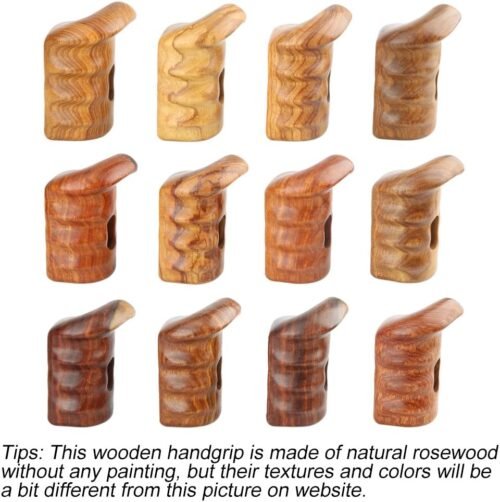"Enhance Your Filmmaking: NICEYRIG Left-Sided Wooden Handle Grip for Nikon, Sony, and Canon Cameras" - 이미지 7