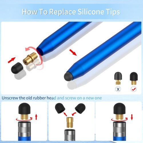 "Ultimate Touch Precision: 5-Pack Sensitivity Stylus Pens for All Your Devices!" - 이미지 4