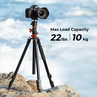 K&F Concept 90-Inch Ultra-Sturdy Tripod: Your Ultimate Travel Companion for Stunning Overhead Shots! - 이미지 4