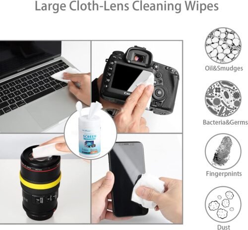 Crystal Clear Convenience: Pre-Moistened Wipes for a Spotless Screen Experience - 이미지 2
