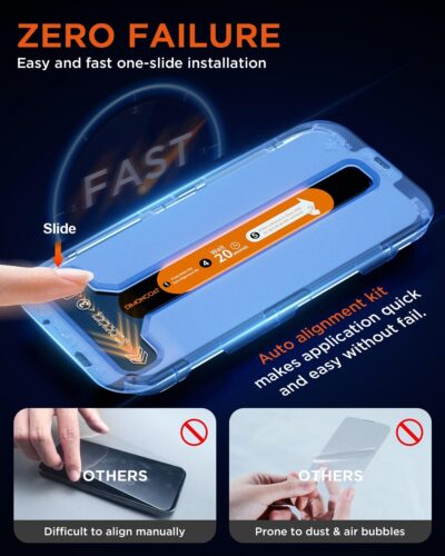 Shield Your iPhone 15 Pro Max: DIMONCOAT 4-Pack Privacy Screen Protector with Auto Alignment & Military-Grade Defense! - 이미지 2