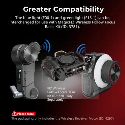 Revolutionize Your Filmmaking: SmallRig Lite Wireless Receiver Motor with Precision Control and Lightning-Fast Charging! - 이미지 6